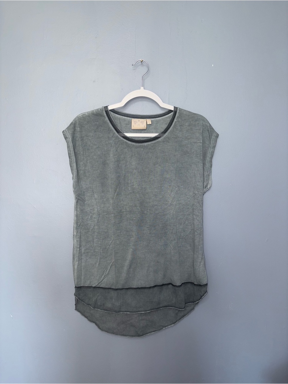 Dantelle | Blue Tee | Size Medium